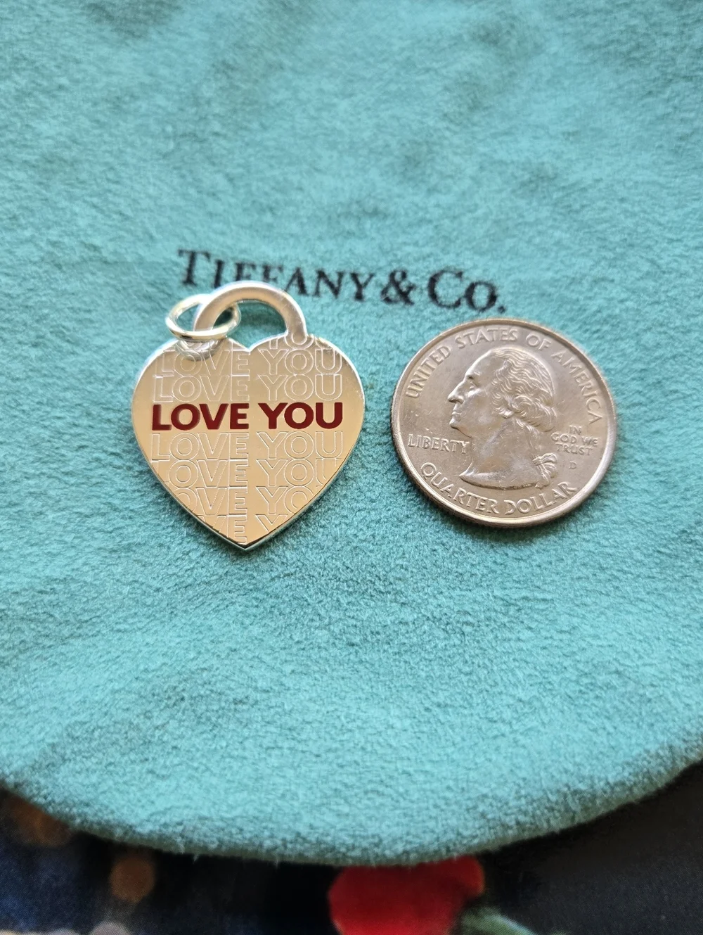 Tiffany & Co I love you Heart Tag - Picture 2 of 5